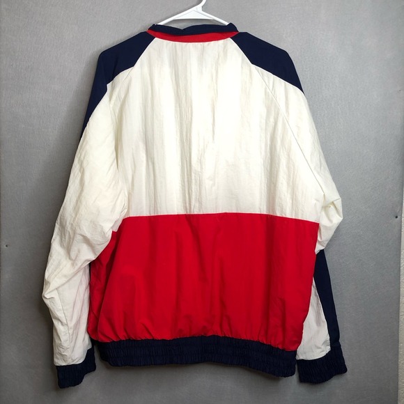 Vintage American Airlines Red White Blue Windbreaker Size L‎ Excellent Condition - Picture 2 of 12